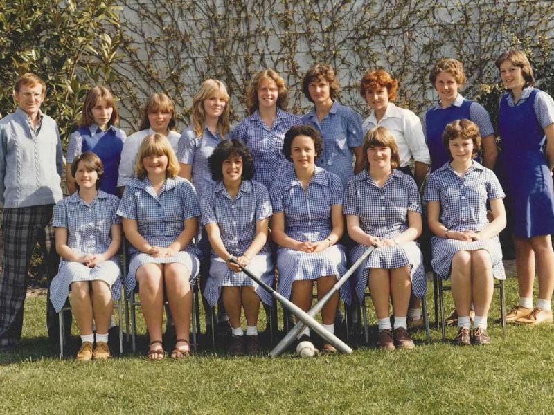1980 Girls Softball